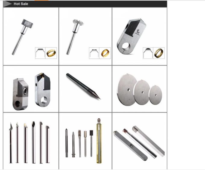 2.9mm Carbide Shank Mini Diamond Faceting Tools 2