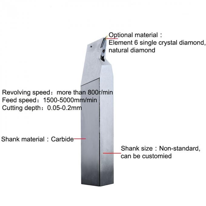 Single Crystal Round Nose CVD Diamond Milling Tools 1